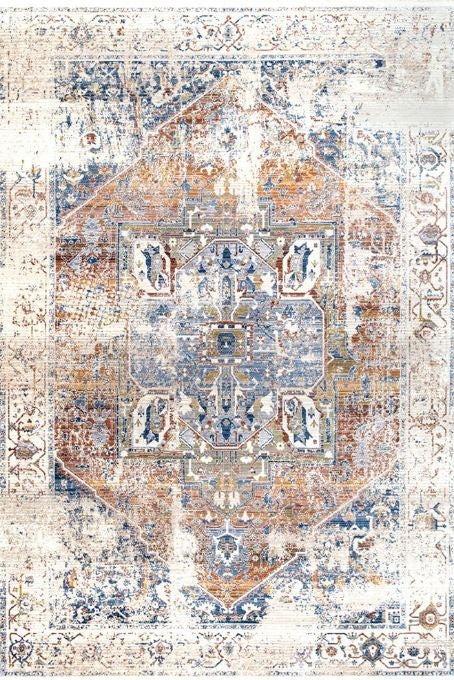 Heriz Ivory Rug by Rug Culture -165X120CM - RECTANGLE-0