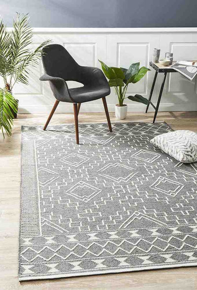 Hudson 802 Grey by Rug Culture - 280X190CM - RECTANGLE-0