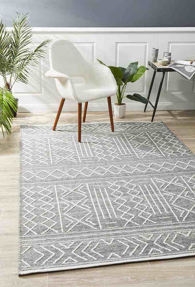 Hudson 807 Grey by Rug Culture - 225X155CM - RECTANGLE-0