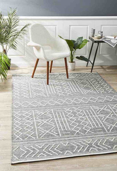 Hudson 807 Grey by Rug Culture - 225X155CM - RECTANGLE-0