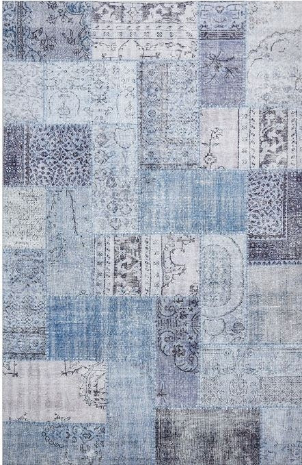 Illusions 121 Denim by Rug Culture-220X150CM - RECTANGLE-0