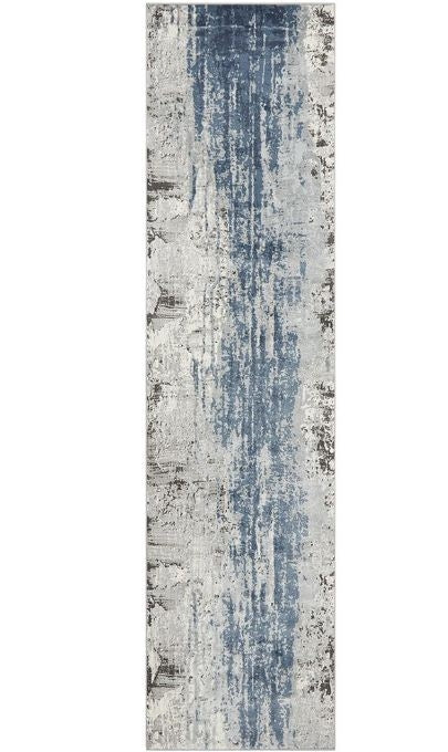 Kendra 1733 Blue Runner By Rug Culture-300X80CM - RUNNER-0