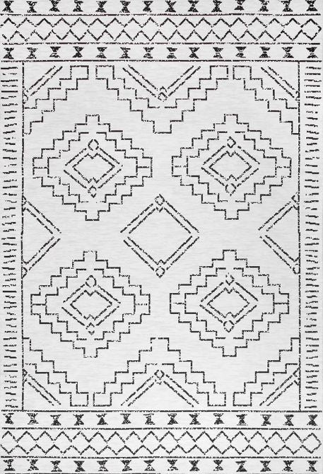 Kindred Leeroy White by Rug Culture-220X150CM - RECTANGLE-0