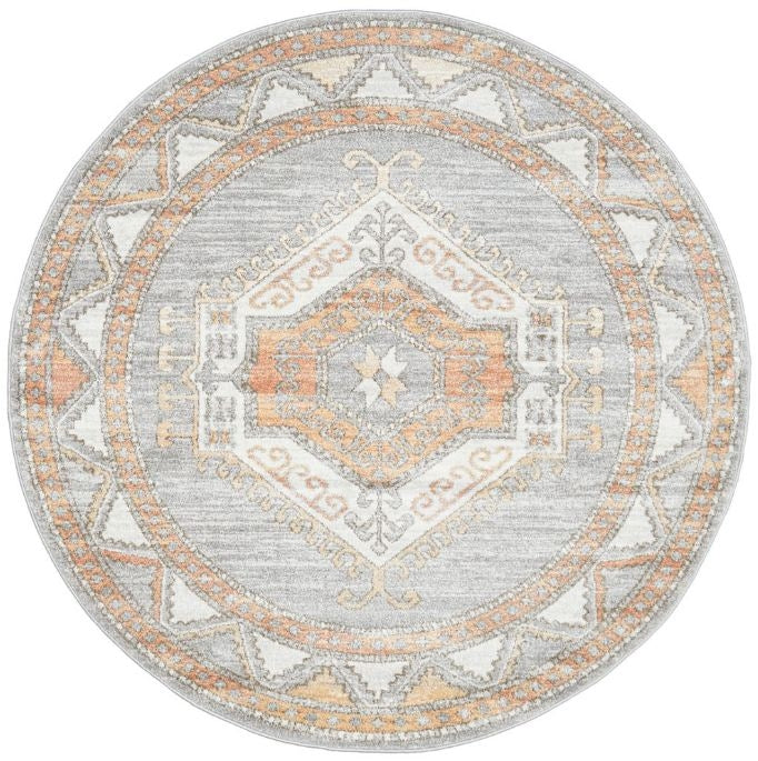 Mayfair Caitlen Grey Round by Rug Culture-150X150CM - ROUND-0