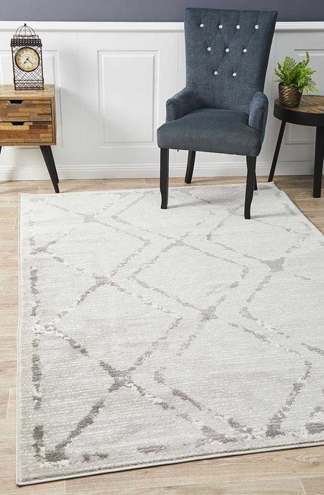 Metro 606 Silver by Rug Culture - 400X300CM - RECTANGLE-0