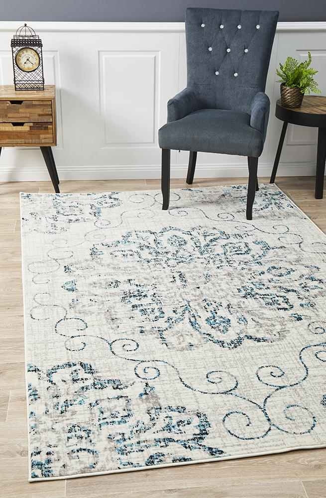 Metro 609 Blue by Rug Culture - 230X160CM - RECTANGLE-0