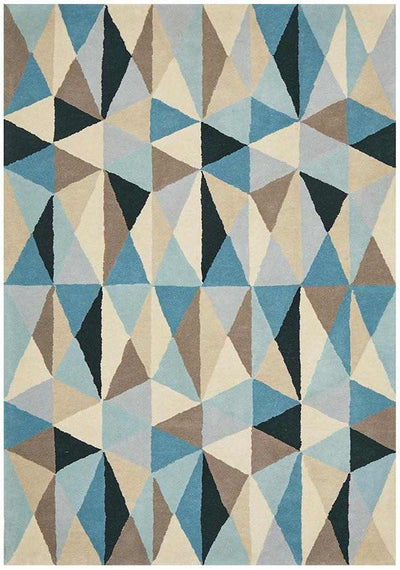 Matrix 901 Turquoise By Rug Culture - 225X155CM - RECTANGLE-0