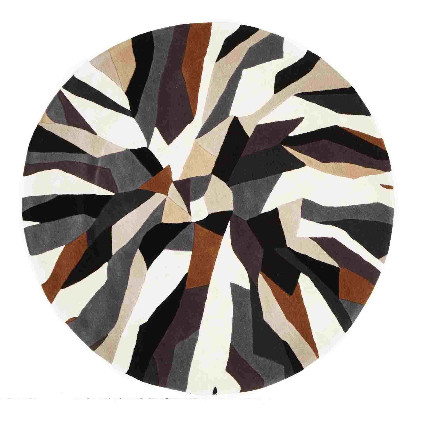 Matrix 903 Fossil Round By Rug Culture - 120X120CM - ROUND-0