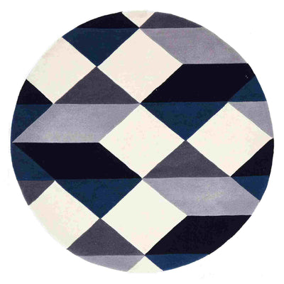 Matrix 904 Steel Round By Rug Culture - 150X150CM - ROUND-0