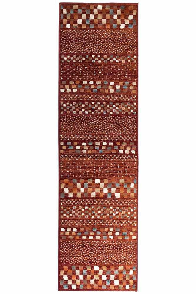 Oxford 431 Rust Runner By Rug Culture - 400X80CM RUNNER-0