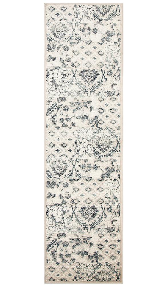 Oxford 432 Blue Runner By Rug Culture - 300X80CM - RUNNER-0