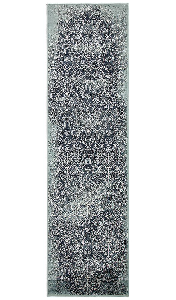 Oxford 435 Denim Runner By Rug Culture - 400X80CM - RUNNER-0