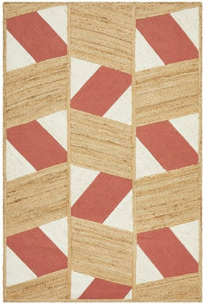 Parade 111 Coral By Rug Culture-220X150CM - RECTANGLE-0