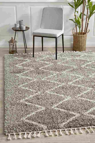 Saffron 11 Grey by Rug Culture - 230X160CM - RECTANGLE-0