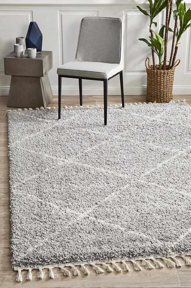 Saffron 22 Silver by Rug Culture - 290X200CM - RECTANGLE-0