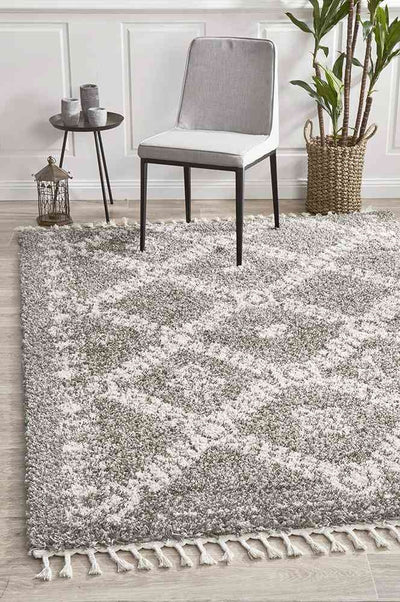 Saffron 33 Grey by Rug Culture - 170X120CM - RECTANGLE-0