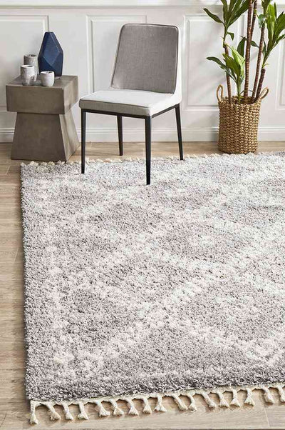 Saffron 33 Silver by Rug Culture - 170X120CM - RECTANGLE-0