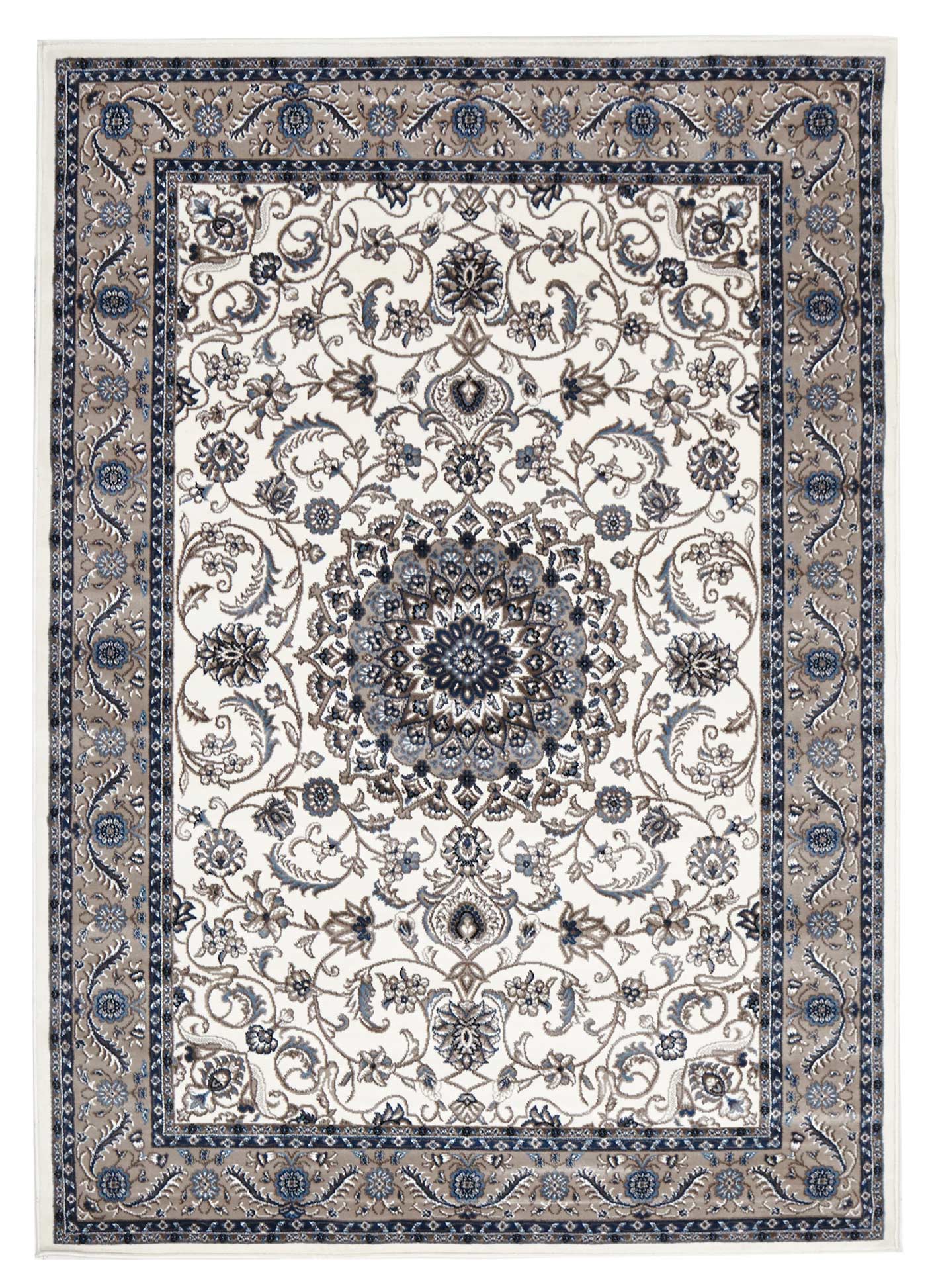 Sydney 9 White Beige Rug by Rug Culture - 400X300CM - RECTANGLE-0