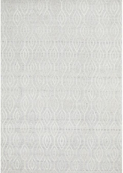 Visions 5050 White Rug by Rug Culture-225X155CM - RECTANGLE-0