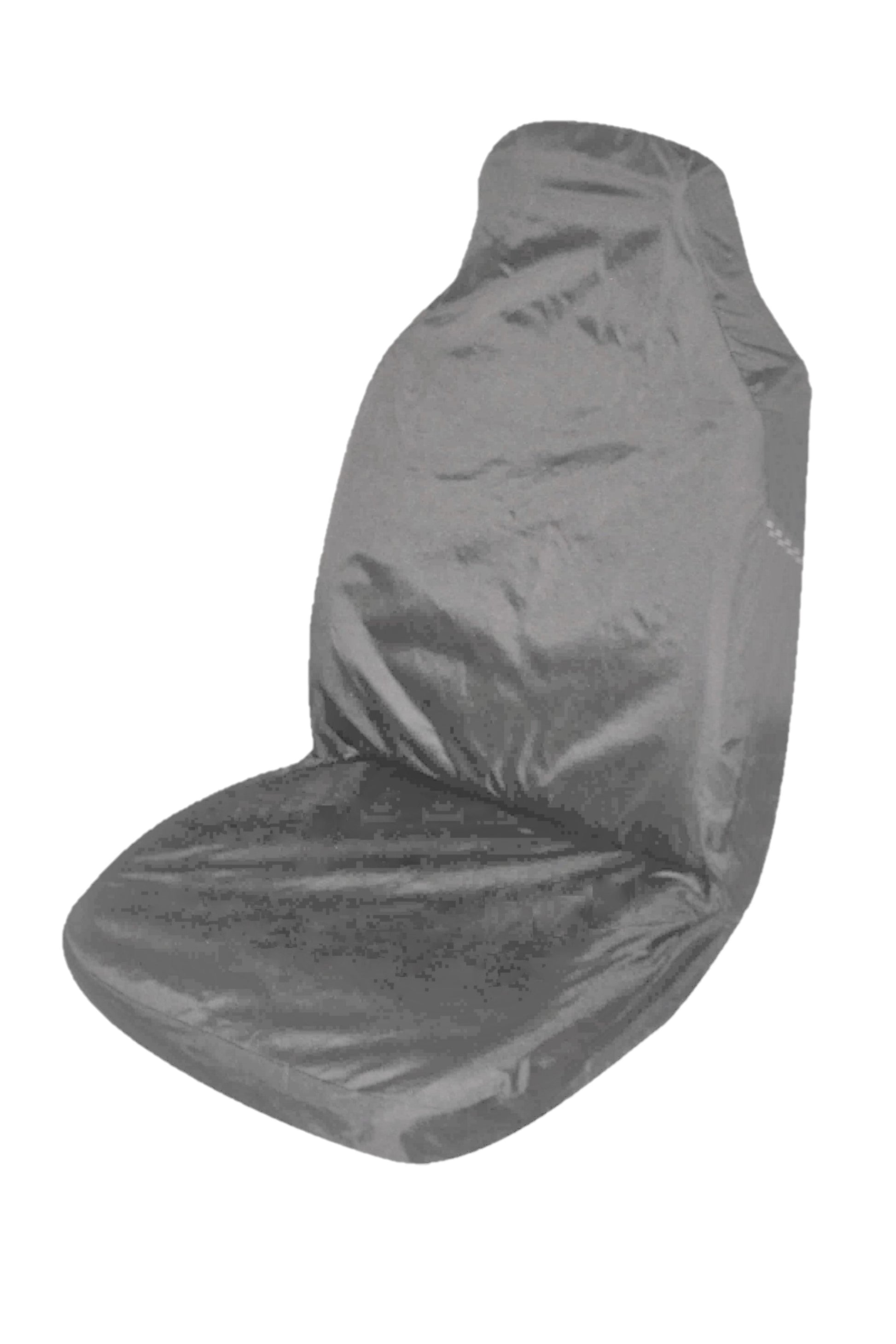 Universal Supreme Throwover Seat Cover Canvas - Grey-0