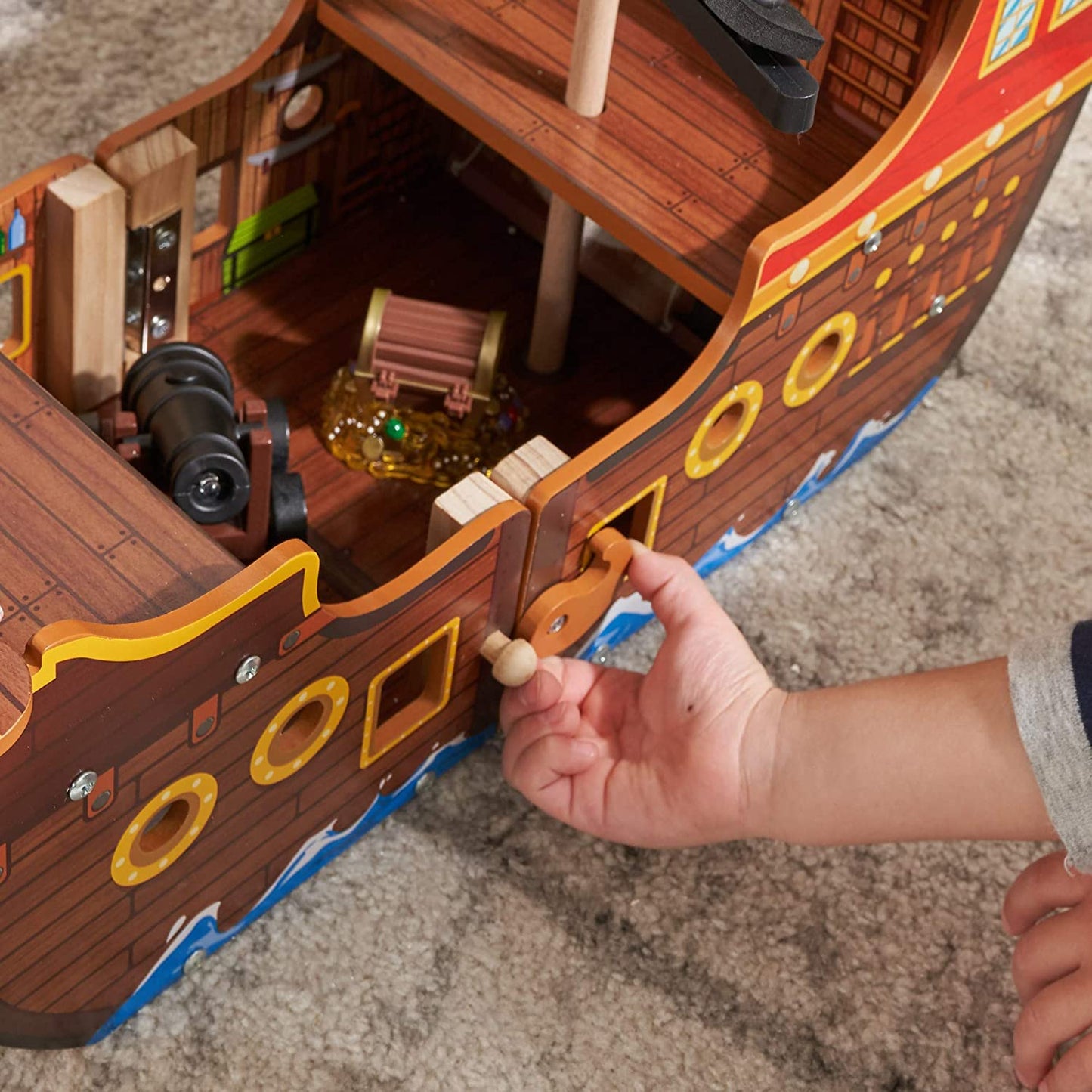 Adventure Bound Pirate Ship for kids-4