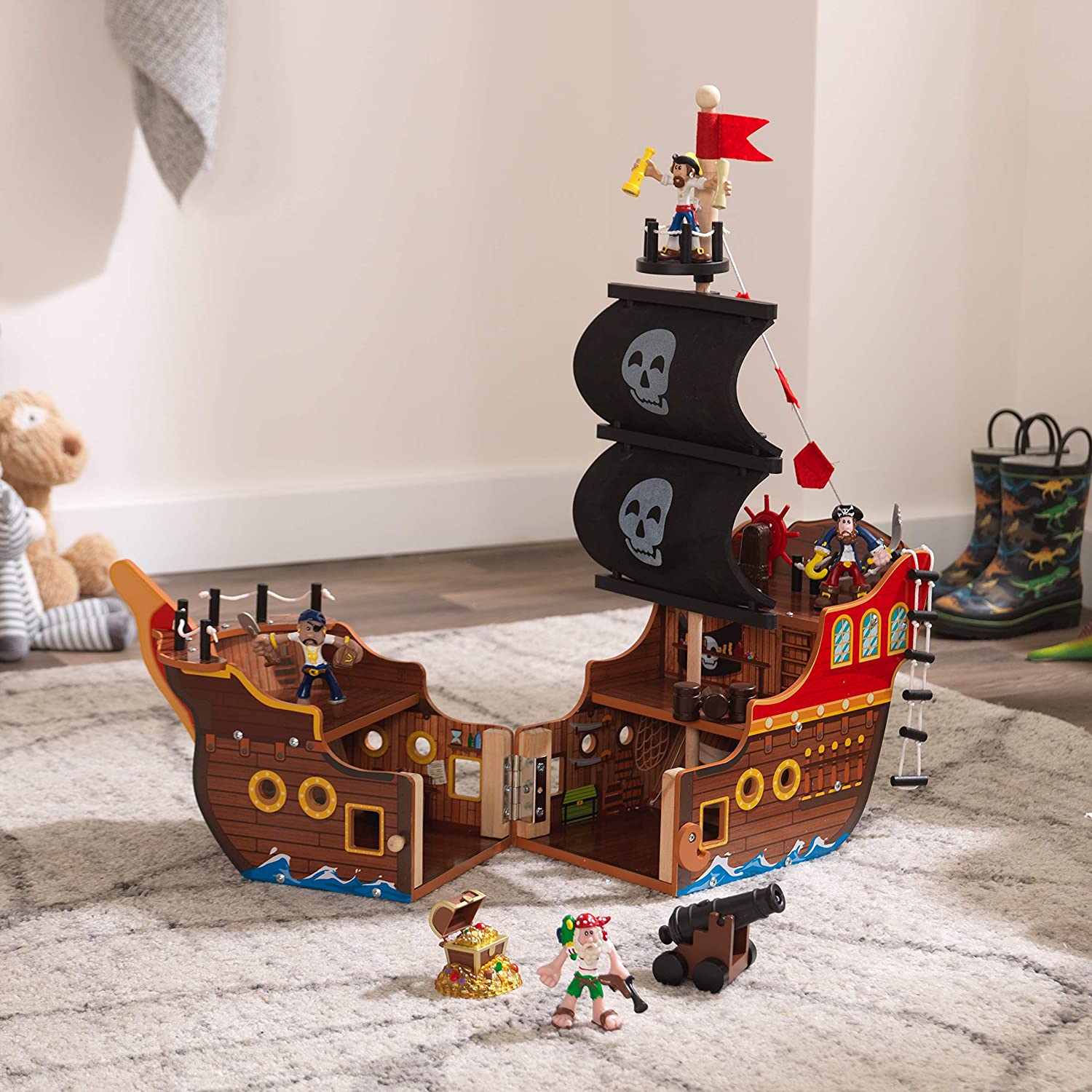 Adventure Bound Pirate Ship for kids-6