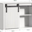 Bathroom Wall Cabinet Storage Cupboard-2