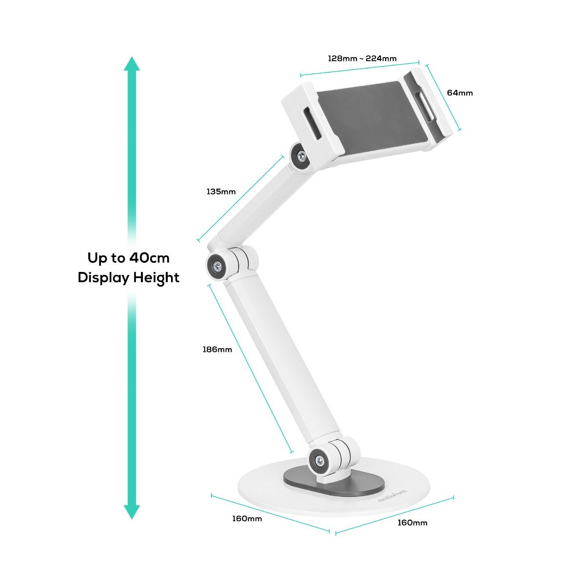 activiva Universal iPad & Tablet Tabletop Stand-3