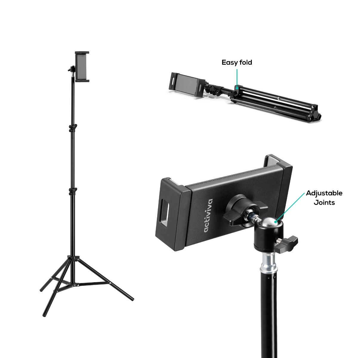 activiva Universal Tablet and Smartphone Tripod-3