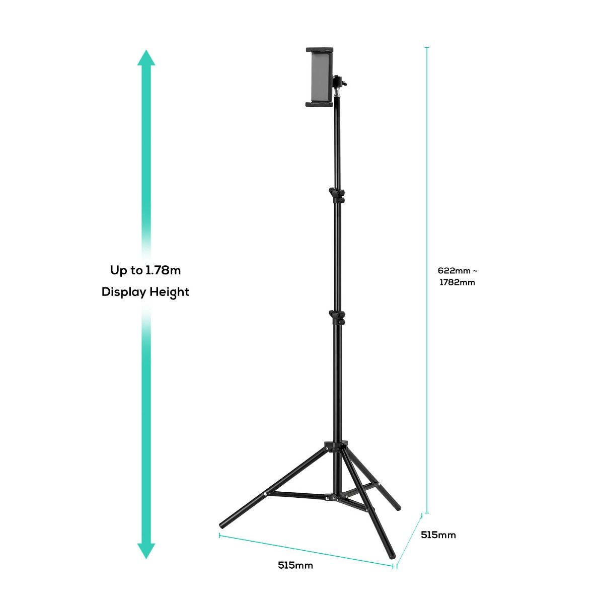 activiva Universal Tablet and Smartphone Tripod-4