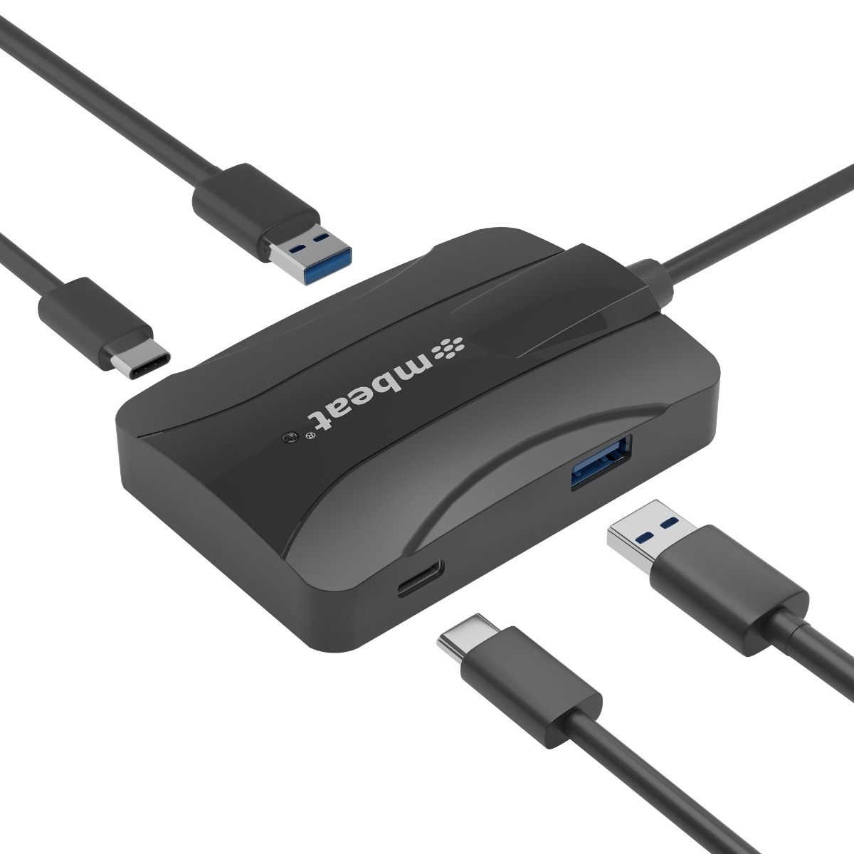 4-Port 10Gbps USB-C 3.2 Gen2 Hub (2 USB-A & 2 USB-C)-2