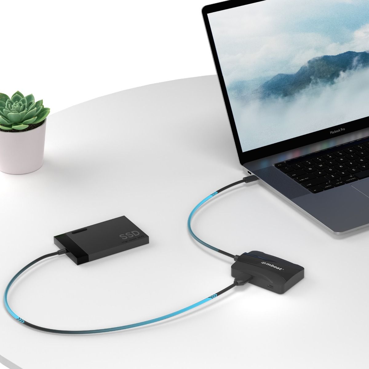 4-Port 10Gbps USB-C 3.2 Gen2 Hub (2 USB-A & 2 USB-C)-4