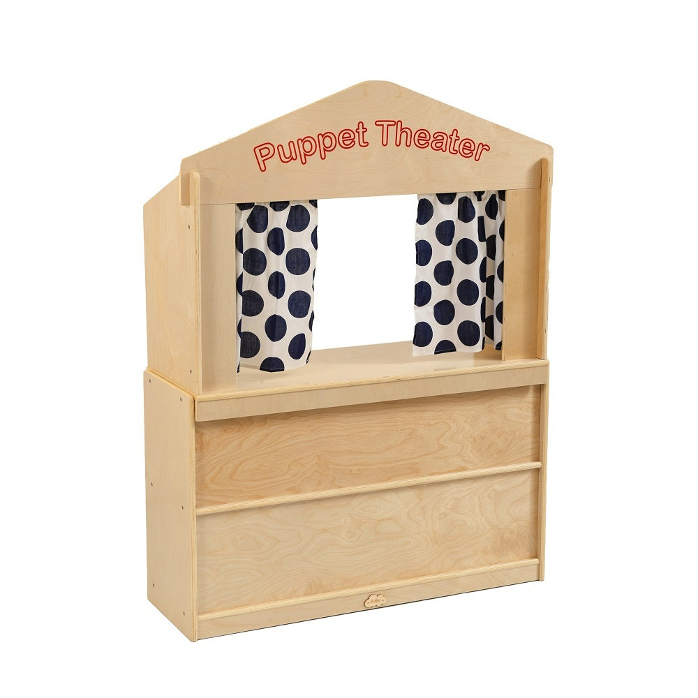 Jooyes Kids Role Play Puppet Theatre Puppet Stand-1