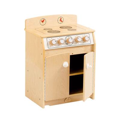 Jooyes Kids Wooden Play Kitchen Stove - H65cm-1