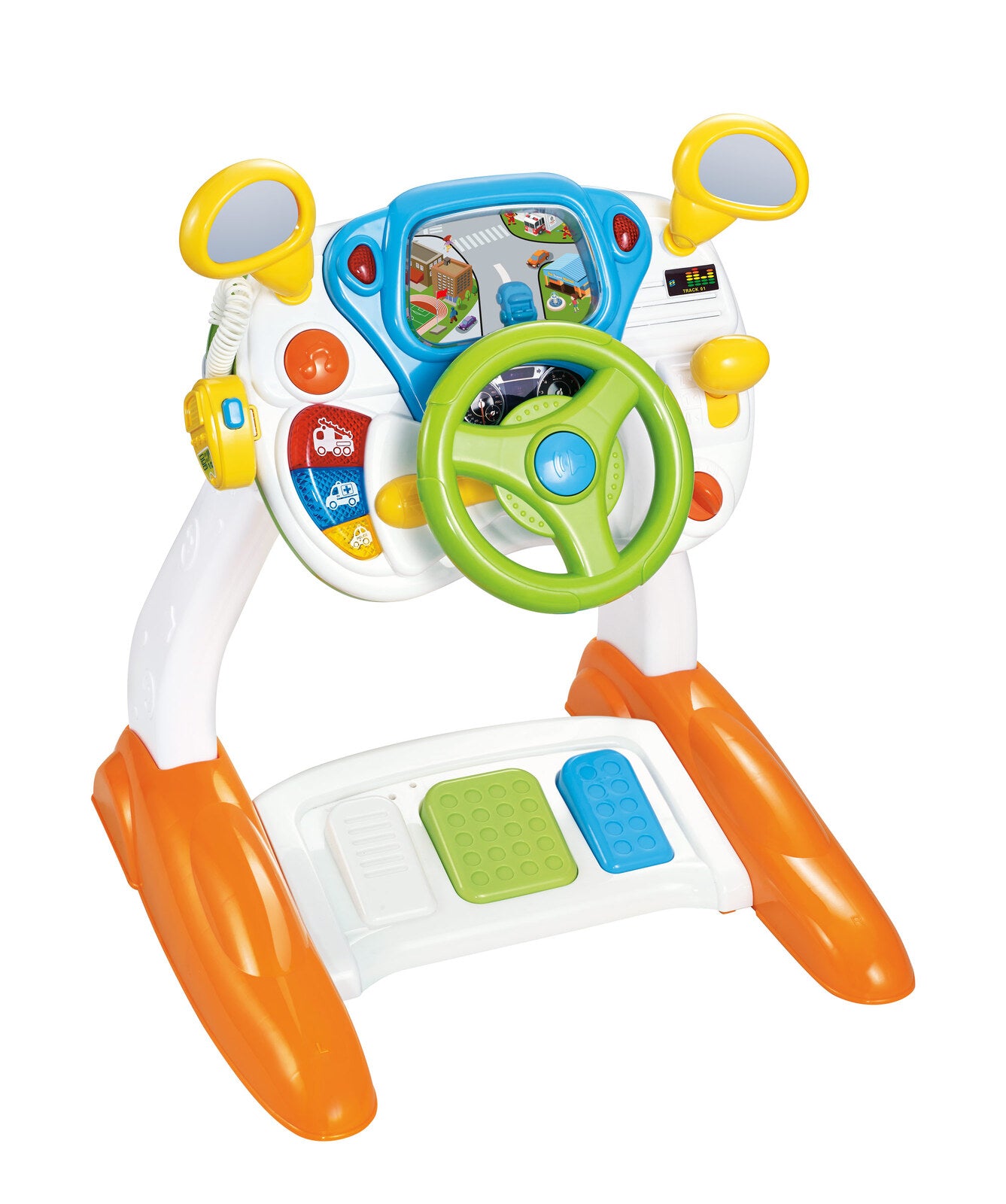 Baby Sensory Play Interactive Driving  Simulation with Music and Light-0