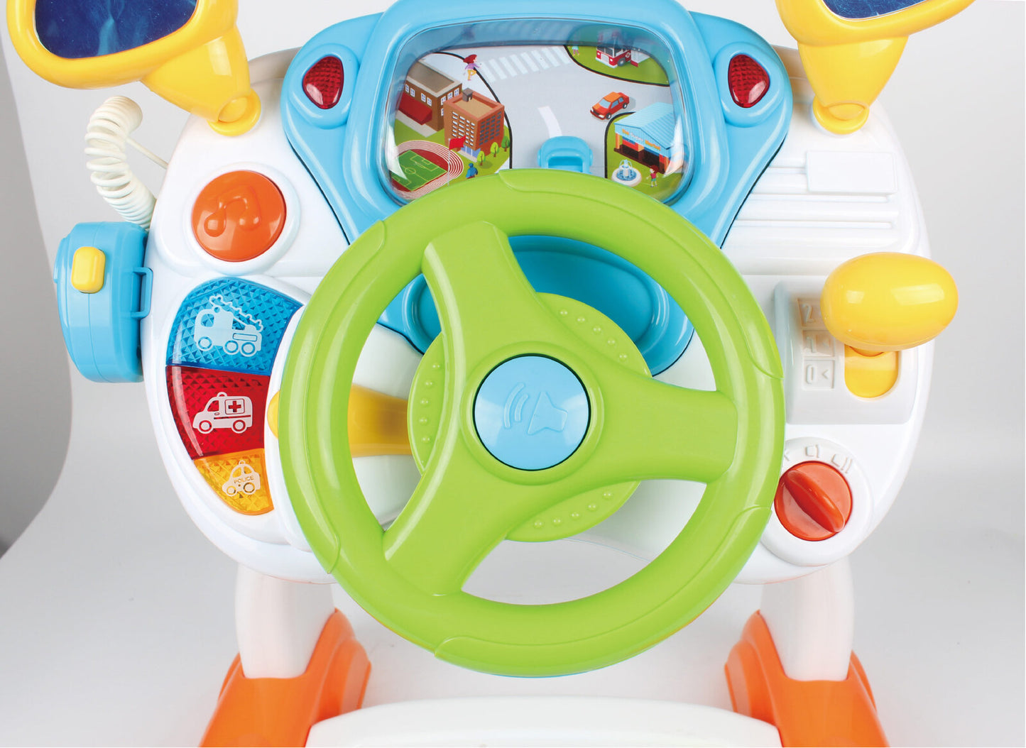 Baby Sensory Play Interactive Driving  Simulation with Music and Light-6