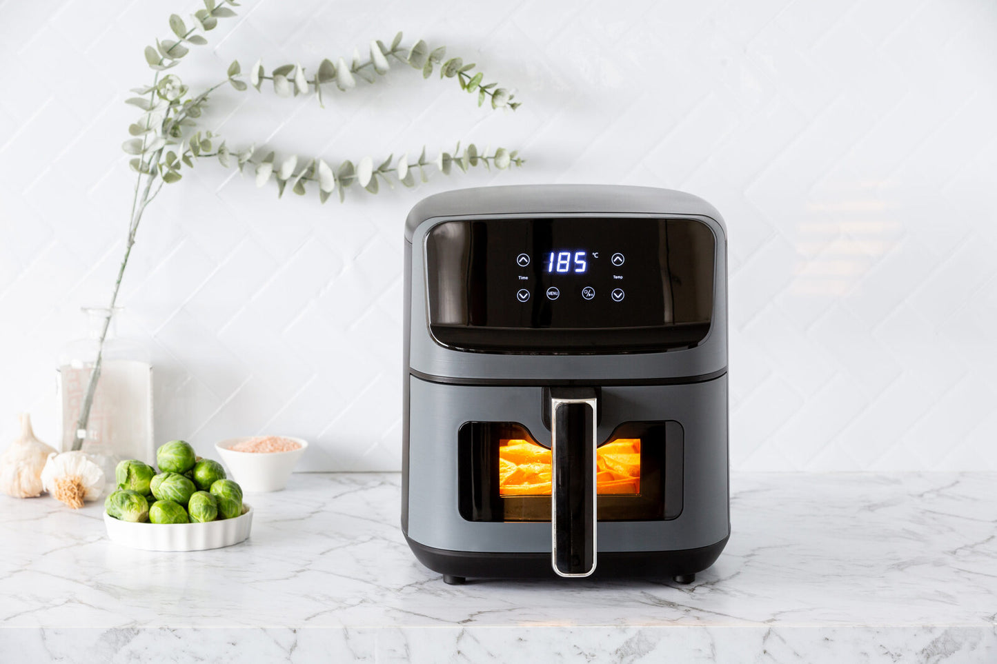 5L Digital Air Fryer with Viewing Window and Digital Display-1