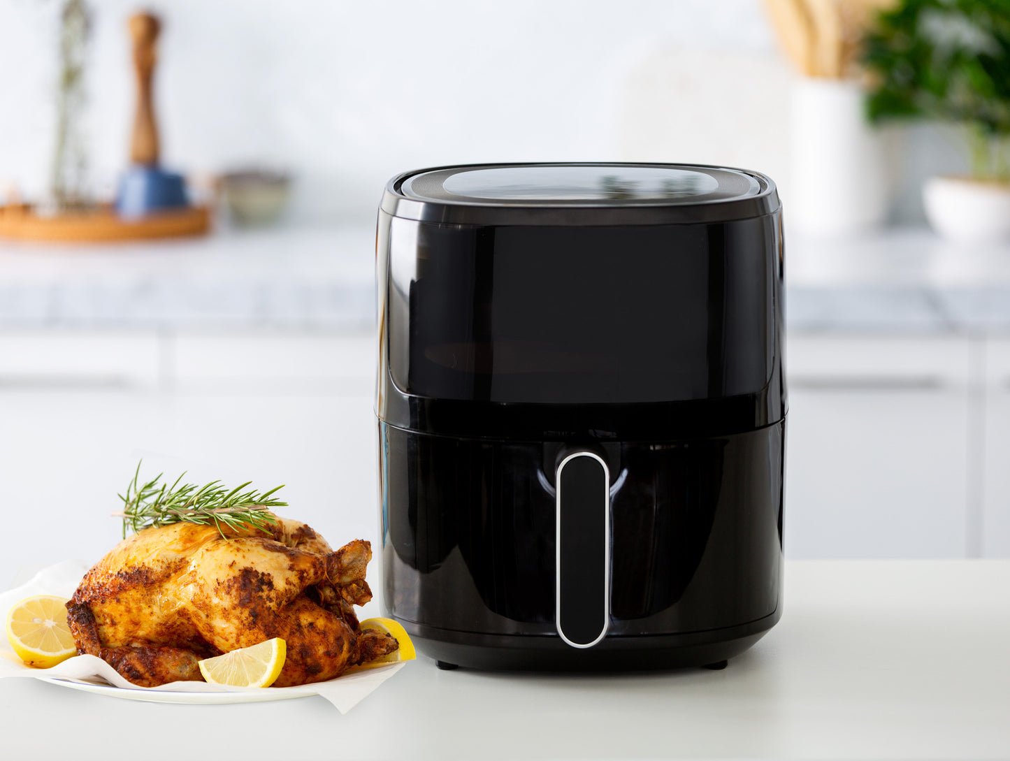 6L Digital Air Fryer w/ 1600W & Glass Window-2