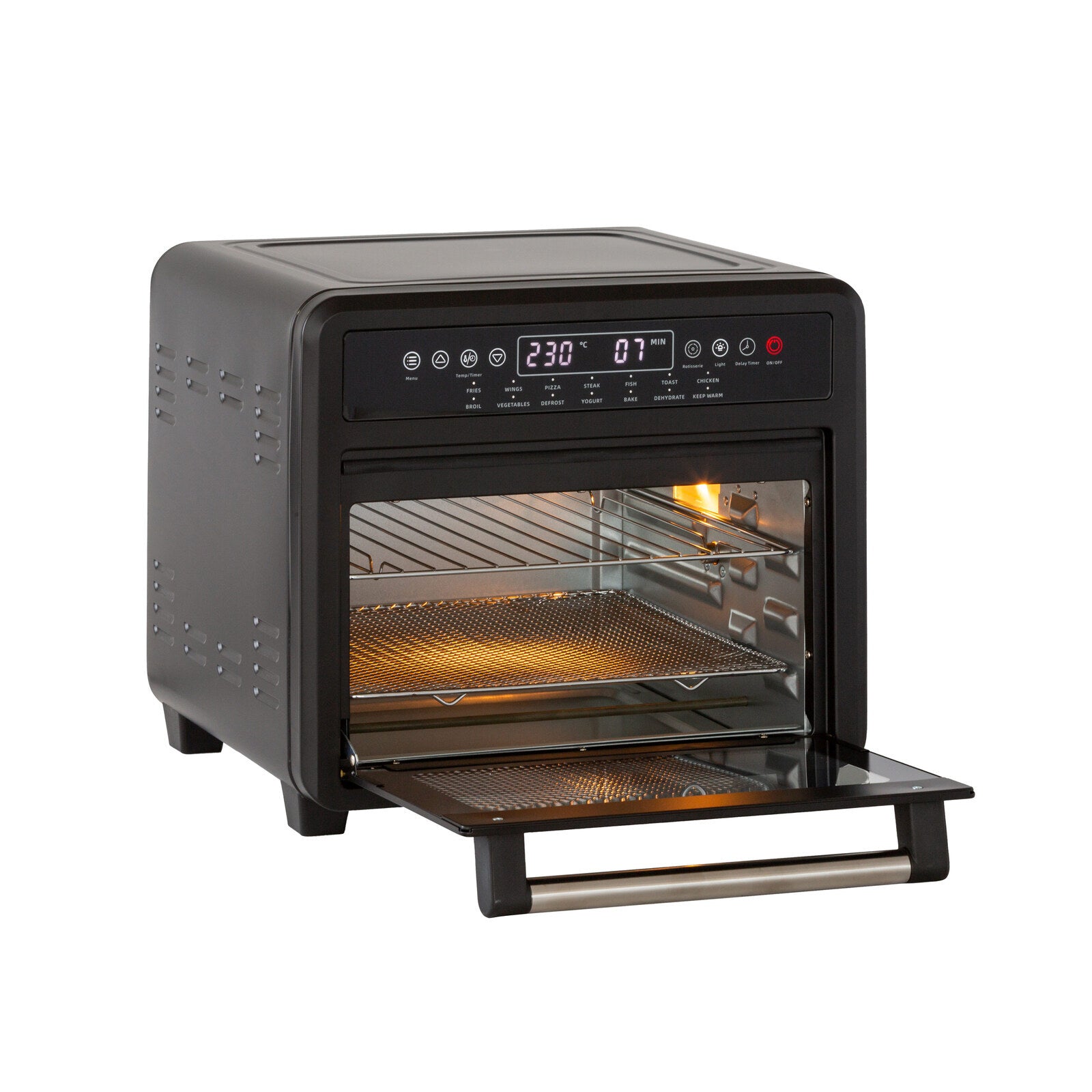 23L Digital Air Fryer Convection Oven with 12 Cooking Programs-3