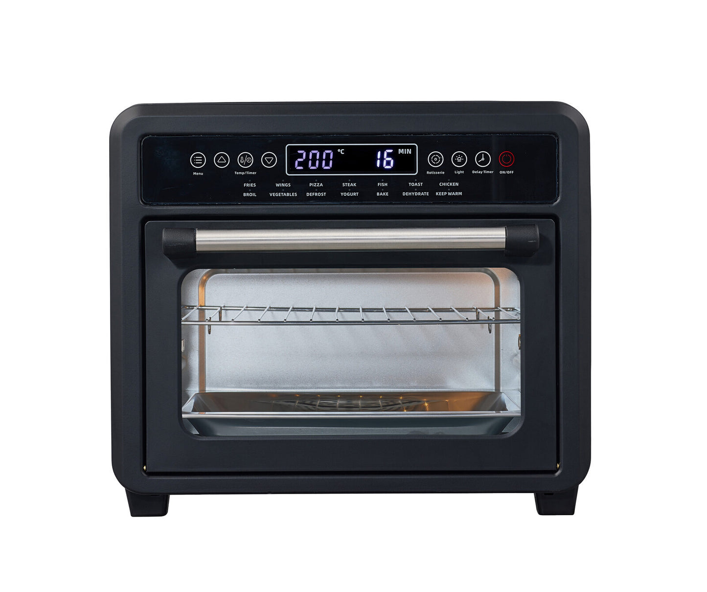 23L Digital Air Fryer Convection Oven with 12 Cooking Programs-7