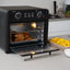 23L Air Fryer Oven (Black) + 3 Accessories to Bake & Cook-4