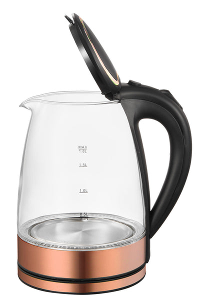 1.8 Litre Glass Kettle with 360 degrees Rotational Base-1