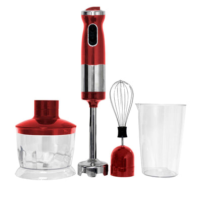 Electric Stick/ Hand Blender & Mixer (Red) 700ml Capacity-0