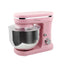 1200W Mix Master 5L Kitchen Stand (Pink) w/ Bowl/ Whisk/ Beater-0