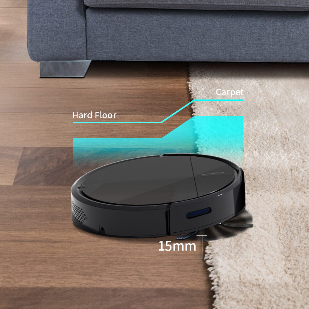 4400mAh Robot Vacuum & Mop with Anti-collision and Anti-fall Sensor-8