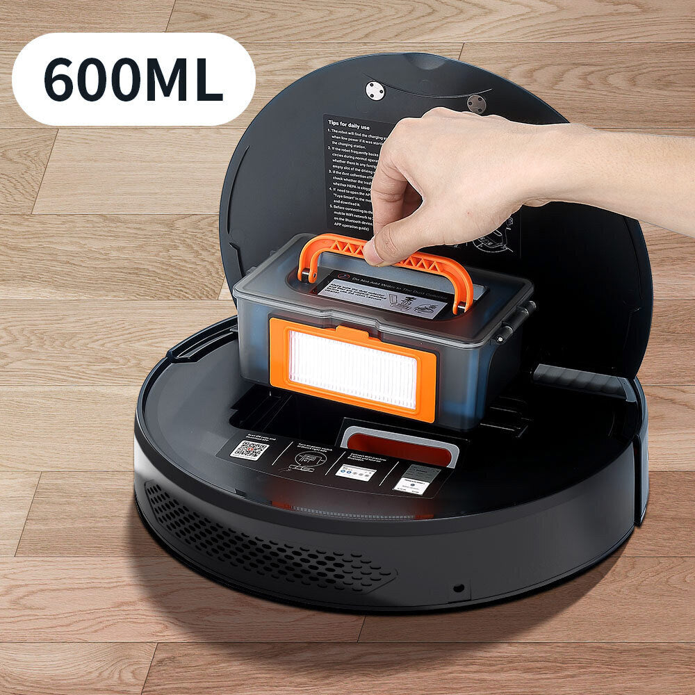 4400mAh Robot Vacuum & Mop with Anti-collision and Anti-fall Sensor-9