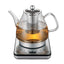 1.2L Digital Glass Kettle w/ Electric Tea Pot & Infuser 800W-0