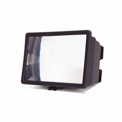 3D Mobile Phone Screen Magnifier 12" HD Video Amplifier for Smartphone Stand-0