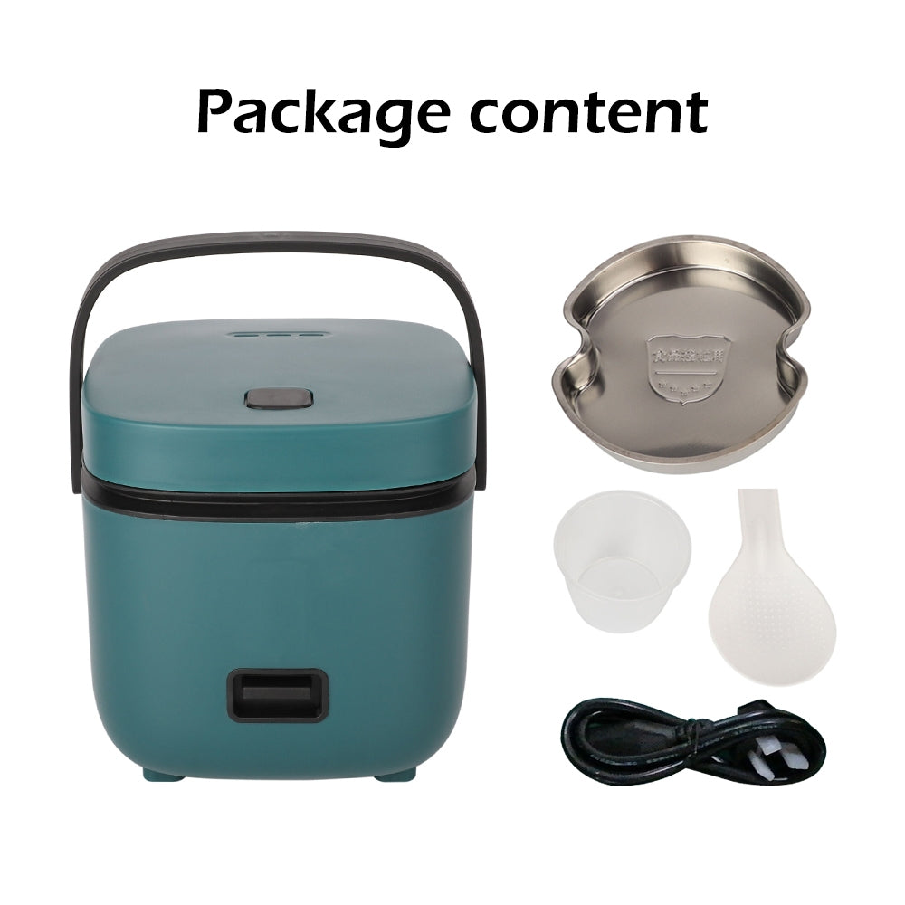 1.2L Mini Rice Cooker Travel Small Non-stick Pot For Cooking Soup Rice Stews-4