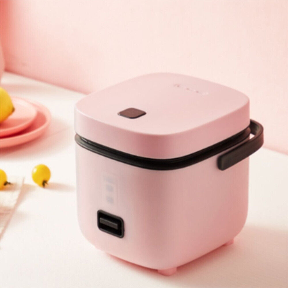 1.2L Mini Rice Cooker Travel Small Non-stick Pot For Cooking Soup Rice AU STOCK-1